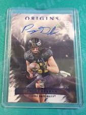 Payne Durham 2023 Chronicles Draft Origins Auto Blue 100/125!! Tampa Bay Bucs!!