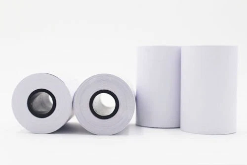 100 rollos 2 1/4" 57 mm x 50' caja registradora tarjeta de crédito POS recibo papel térmico Foto 4 de 4