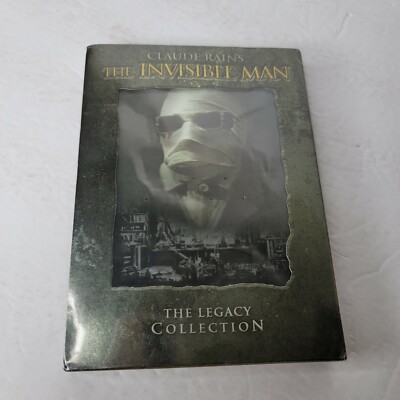 Claude Rains The Invisible Man The Legacy Collection DVD 2 Disk Set 