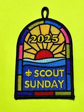 2025 BSA BOY SCOUT SUNDAY PATCH