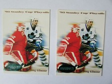 1993 PARKHURST EMERALD & BASE DOUG GILMOUR '93 STANLEY CUP PLAYOFFS # 502 