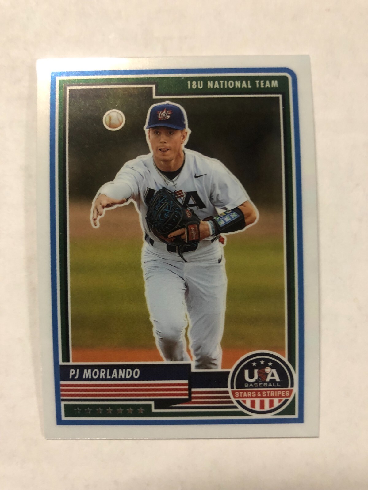 2023 Panini Stars & Stripes USA Baseball (Optichrome) 11 PJ Morlando