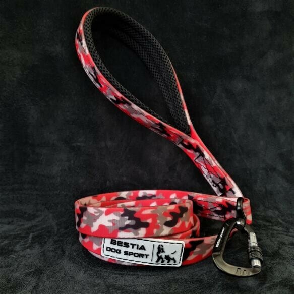 Bestia Dog Sport Halsband Mit Griff – 5 Cm Breit, Wasserdicht, Weich Gepolstert, Für Große Hunde