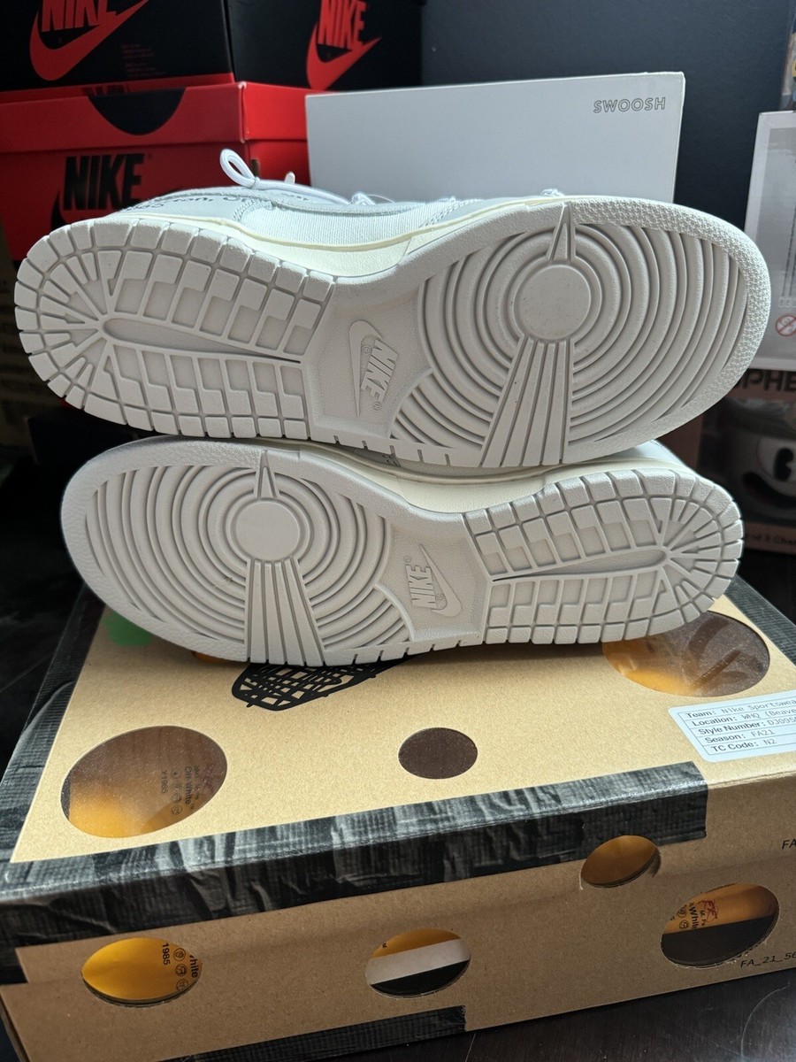 Size 9.5 - Nike Off-White x Dunk Low Lot 03 of 50