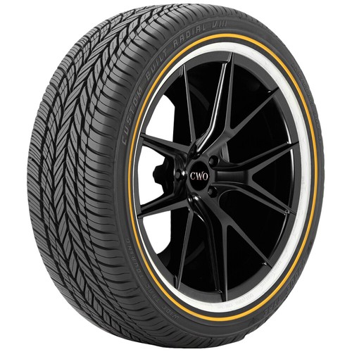 235/55R17 Vogue Custom Built Radial VIII 99H Gold/White Tire ...