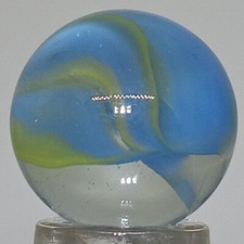 Vintage Vitro Hybrid Cat's Eye Marble .62 Inches Near-Mint Condition