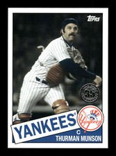 Thurman Munson 2020 Topps Update 1985 Topps Baseball 35th Anniversary #85TB-30