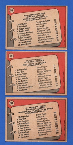 1972 OPC 72 O PEE CHEE TOPPS MLB BASEBALL CARD 1-132 SEE LIST - Picture 185 of 261
