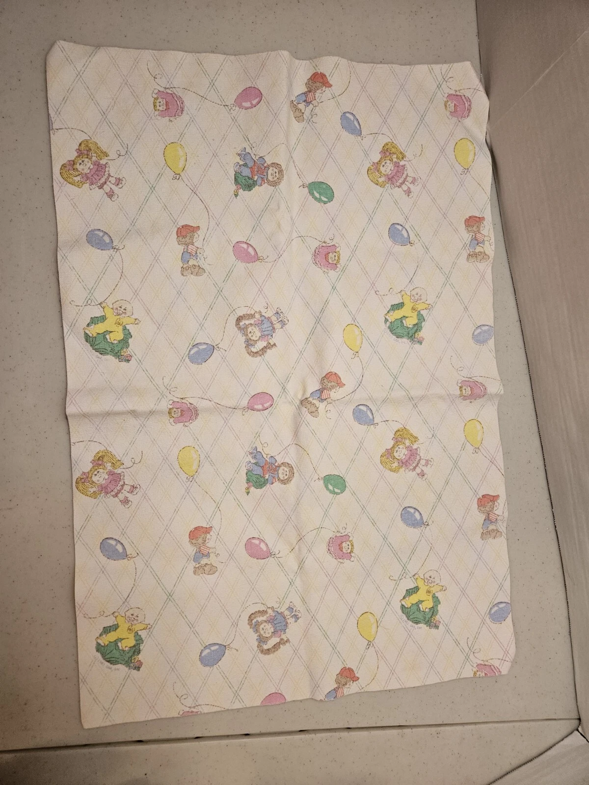 Vintage Cabbage Patch 1980's Baby Changing Table Mats Pads Rare HTF