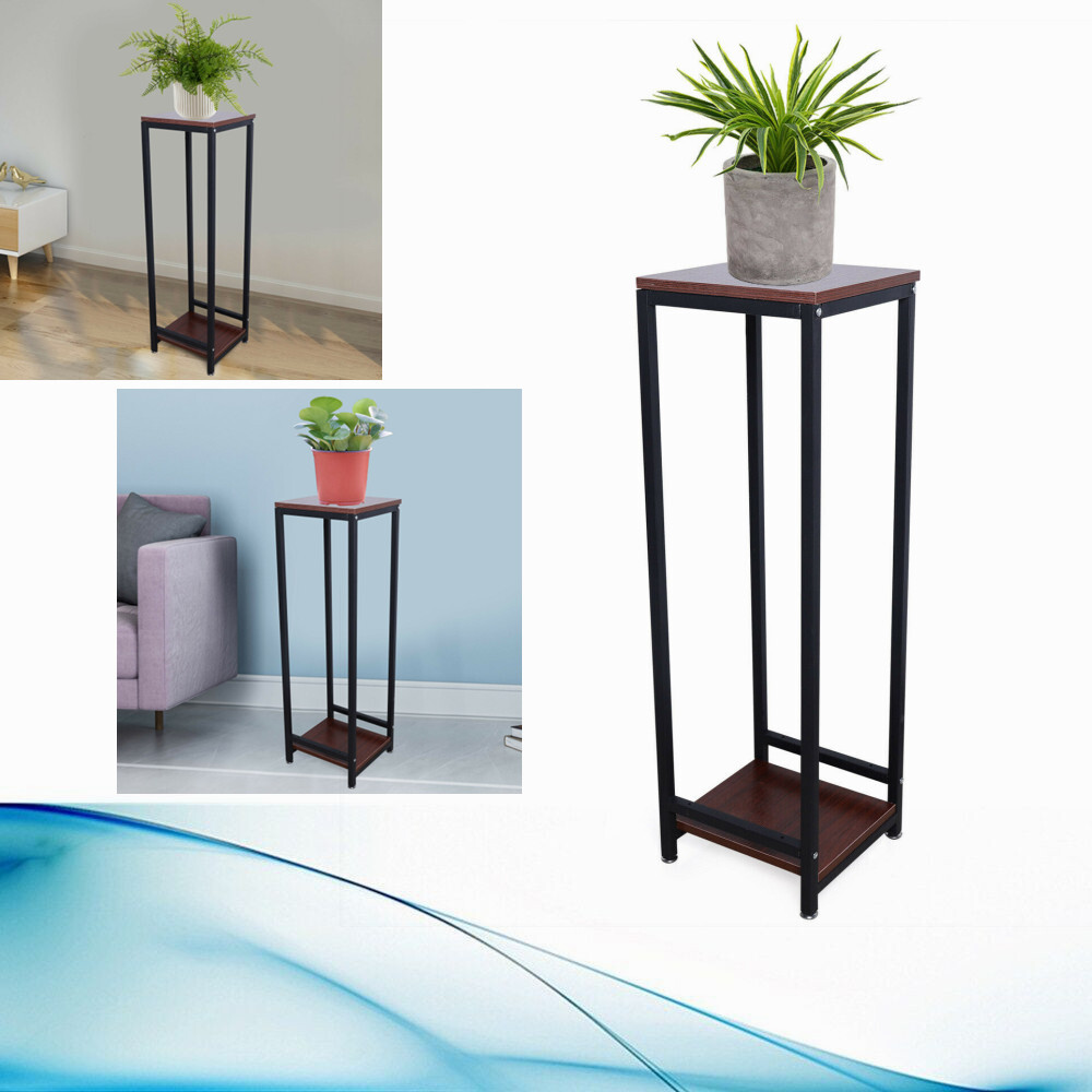 Inch Tall Plant Stand Indoor/Outdoor Tall Pedestal Stand Metal Plant