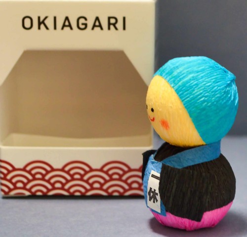 OKIAGARI - bamboline Giapponesi portafortuna - spedizione gratuita - Foto 29 di 96