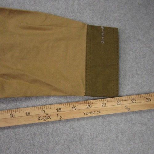 Columbia PHG Shirt Mens L Military Green Shooting Hunting Omni Shield LS - Picture 14 of 19