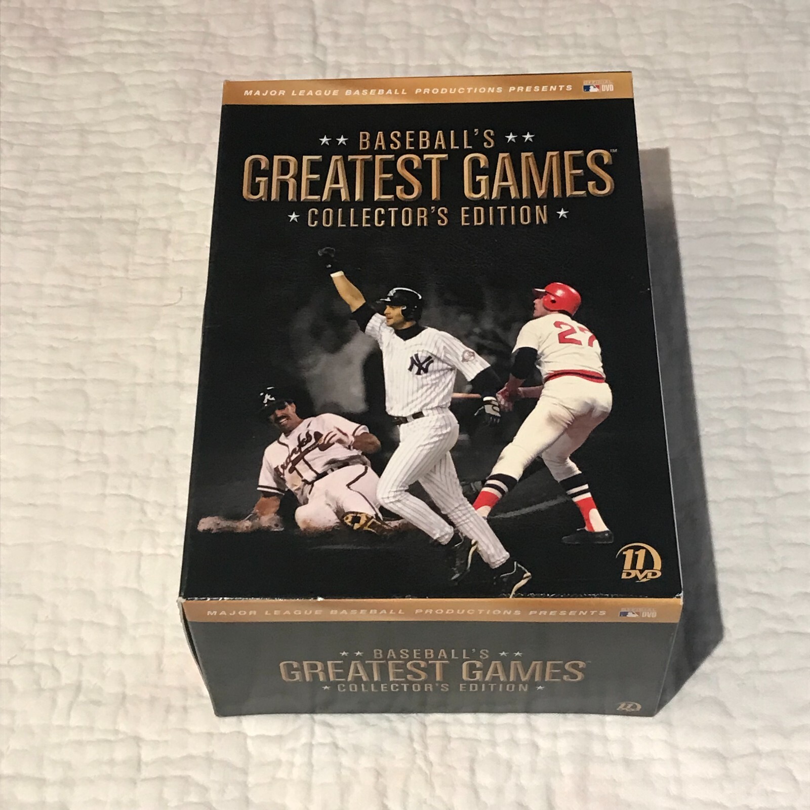 Baseball's Greatest Games Collector's Edition MLB DVD 11 Disc Box Set