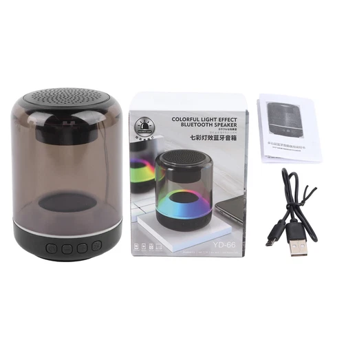 Speaker Powerful Bass Colorful Lights Mini Speaker For Home Outdoor♡ - Picture 12 of 12