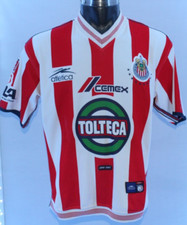 Chivas de Guadalajara Authentic Atletica Size Medium 2000-2001 2 MEDINA