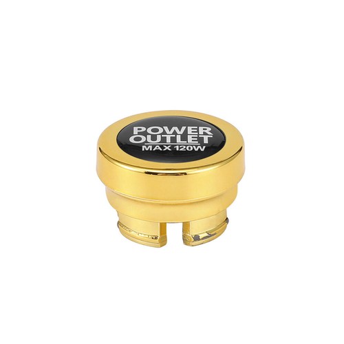 1pc Car Cigarette Lighter Cover Power Outlet Button Socket Plug Cover Decoration - Picture 19 of 19