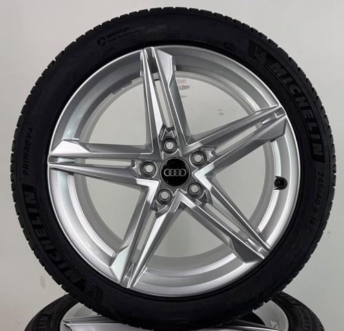 Audi 18 Zoll Felgen A4 S4 B9 8W Sommerreifen Sommerräder 8W0601025MH NEU #C591 - Bild 2 von 8