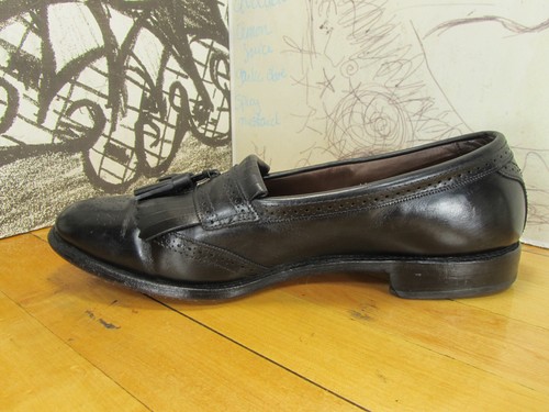 Allen Edmonds "Bridgeton" 11D, 74369, 5009 Made in USA, Kiltie Tassel Loafers - Picture 8 of 9