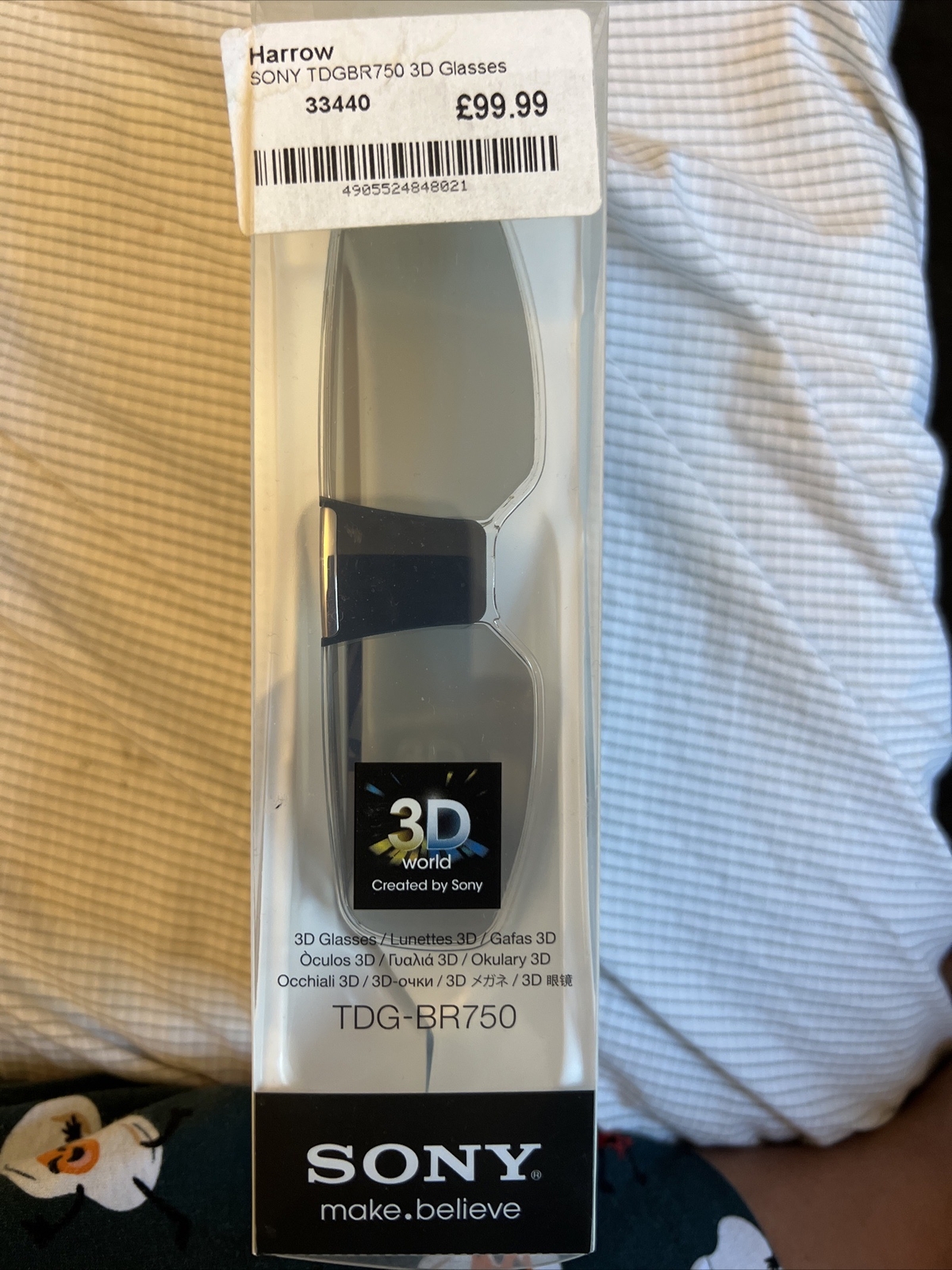 sony bravia 3d glasses