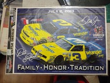 Dale Earnhardt Dale Junior family, honor, traditions wrangler decal 15 1/3  X 11