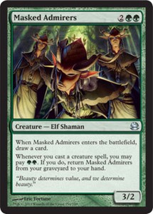 Masked Admirers x4 - Modern Masters - NM-Mint, English - Modern Masters