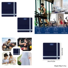 US 1Pc Bluetooth Body Fat Scale, Smart Digital Bathroom Weight Scale Max:400lb