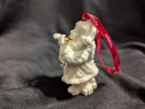 Mikasa Weihnachtsharmonie Ornament, ""Weihnachtsmann mit Flöte"", KT-438-500, 4" GEBRAUCHT - Bild 5 von 13