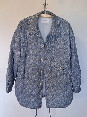 OPUS Junila Overshirt - M / blau - leichte Übergangsjacke - Oversize Hemd Jacke - Bild 1 von 4