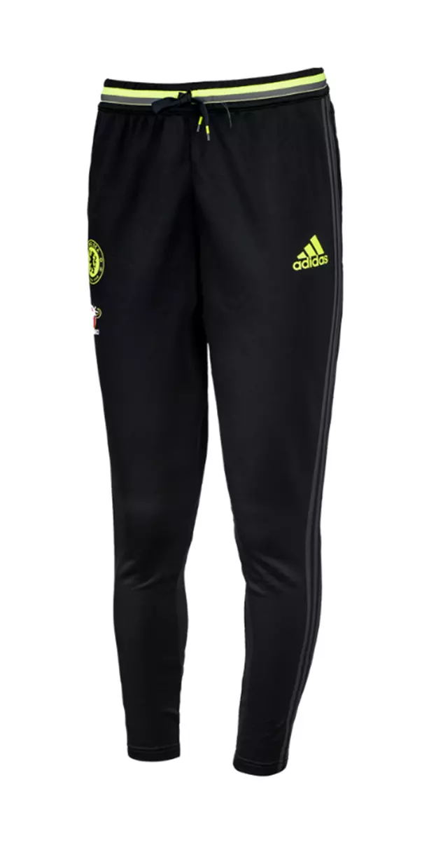 lema Blanco Limón MEN&#039;S ADIDAS FC CHELSEA 2016/2017 PANTS PANTALONES FOOTBALL SOCCER  SIZE S SMALL | eBay