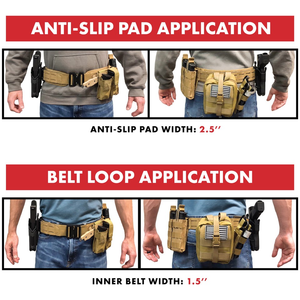 Bear Armz Tactical Battle Belt | Molle Riggers Belt | War Belt | Heavy ...