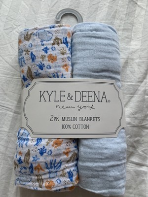 kyle & deena muslin blanket