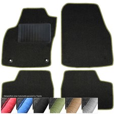 Fußmatten Auto Velours Set 3xAutoteppiche passend für Toyota Yaris II 2005-2011