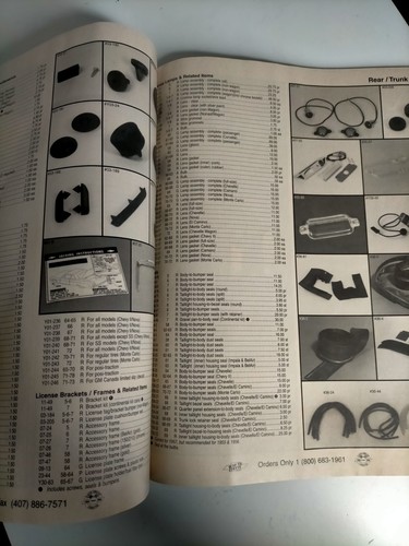 Master Chevrolet parts book/ Magazine 1995-1972 Yester Years Chevys - Picture 9 of 11