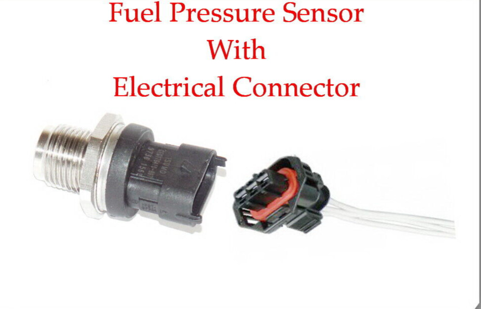 Fuel Pressure Sensor W/ Connector Fits:Dodge Ram 2500 3500 2003-2007 6Cyl 5.9L