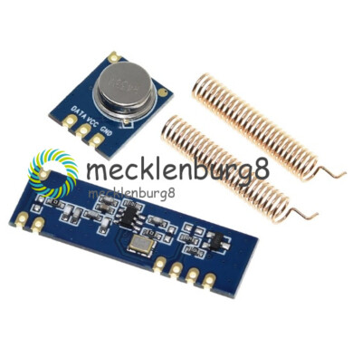 433MHz 100 Meters ASK Module Kit RF STX882 Transmitter&SRX882 Receiver Antenna