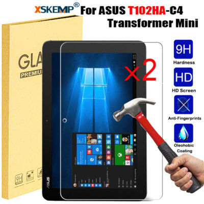 2X Guard Tempered Glass Screen Protector For Asus T102HA-C4 101HA ZT582KL Z301