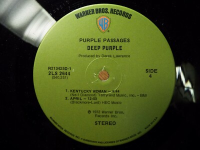 DEEP PURPLE PURPLE PASSAGES 1972 HARD ROCK 2XLP VINYL ALBUM | eBay