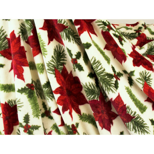 Holiday Christmas Theme Fleece Throw Blanket Sofa Couch Soft Winter Cabin Print - Picture 30 of 90