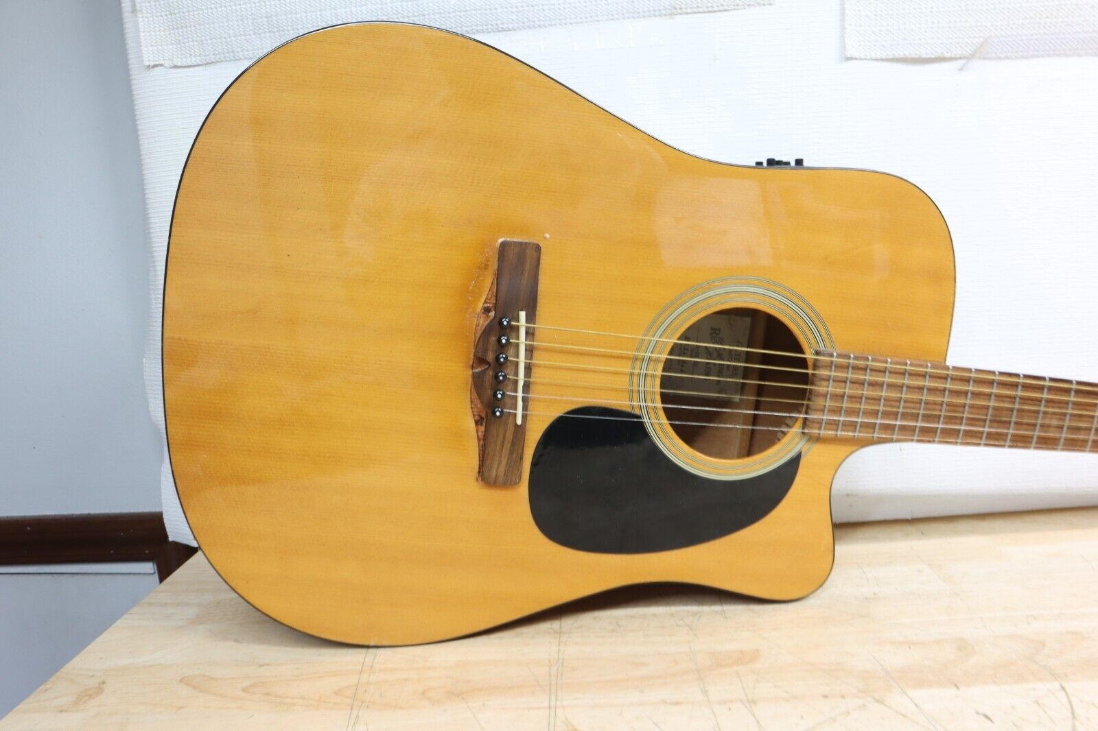 Recording King RD-318 Aged Adirondack Dreadnought Acoustic Guitar Natural - mobifone.online