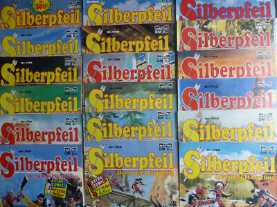 Silberpfeil - AUSWAHL - 1 - 450  Bastei Verlag Comic Western SET 1 + Sammelbände