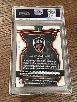 PSA 10 2019-20 Panini Select Darius Garland Light Blue PSA 10 2019-20 Panini Select Darius Garland Light Blue