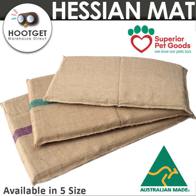 hessian dog mat