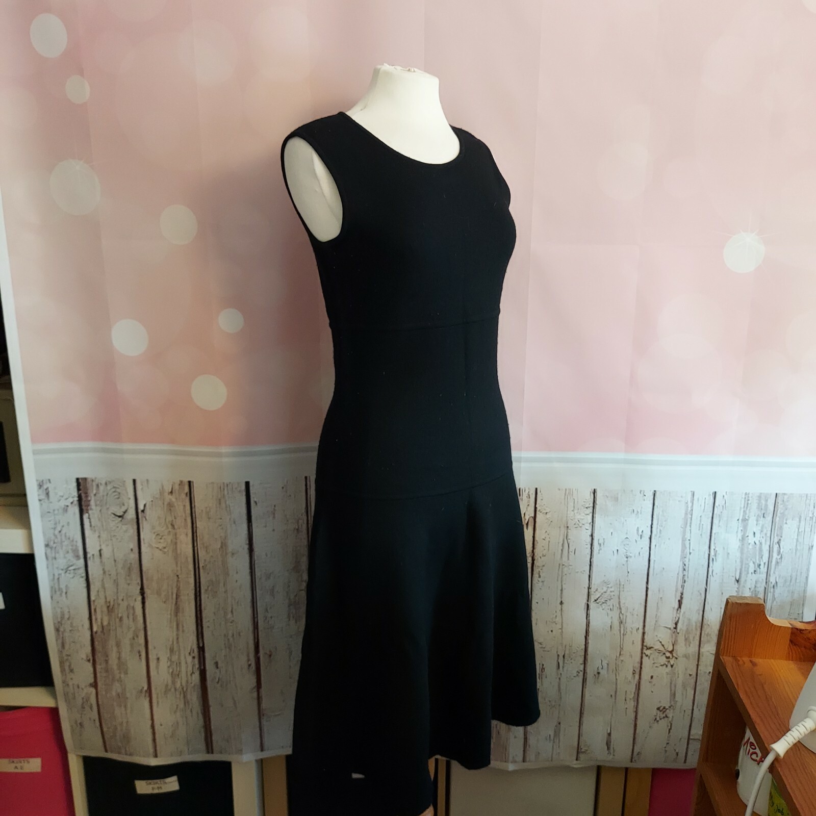 Hobbs 100% Merino Wool Knit Fit Flare 