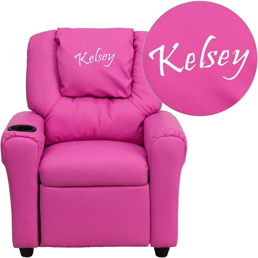 Flash furniture plush leather rocker sale recliner