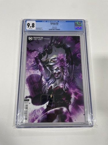 Batman 93 CGC 9.8 White Pages DC Comic 2020
