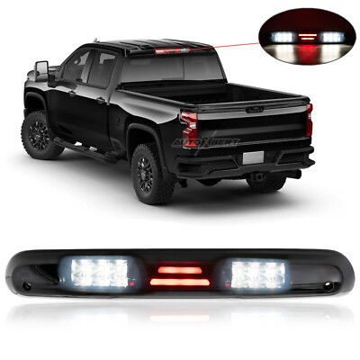 For Chevy Silverado GMC Sierra 07~13 Black LED 3RD Third Brake Light Cargo Lamp