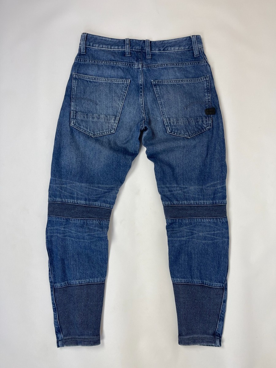 【極美品】G-STAR RAW MOTAC DECONSTRUCTED W36 G-Star RAW Men's 5 Year Blue Motac Deconstructed 3D Slim