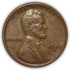 1929-S Lincoln Wheat Cent Extremely Fine XF Coin #24302