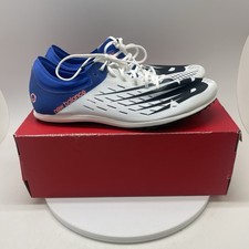 New Balance LD 5000 V6 Track Spike Mens 9.5 D White MLD5KWB6 Running Shoes New