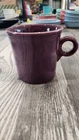 Fiesta Mulberry Coffee Cup Fiestaware Ring Handle